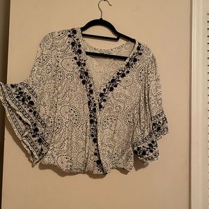 American Eagle blouse size large